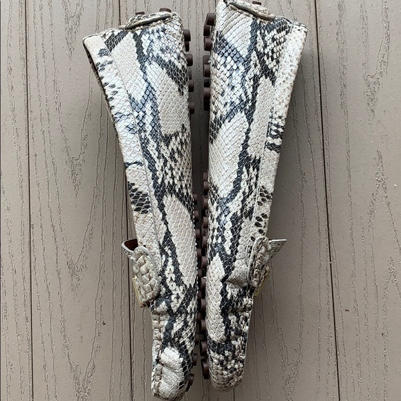 Tory Burch Snakeskin Loafers - Picture 7 of 8